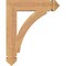 Ekena Millwork Thorton Arts & Crafts Smooth Bracket, Western Red Cedar, 3 1/2"W x 18"D x 22"H BKT04X18X22THR03SWR - alternate 4